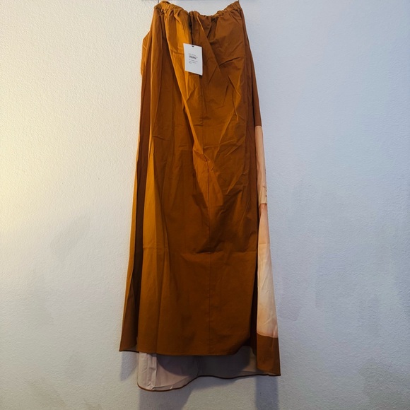 Significant Other Shiloh Strapless Floral Maxi Dress Size 12 Tangerine Rose - Picture 9 of 16